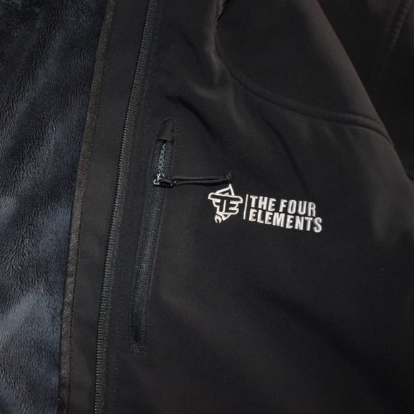 The Four Elements Lined and Vent Black Jacket - Picture 3 of 14